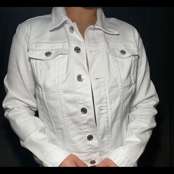 White denim jacket - Picture 2 of 3